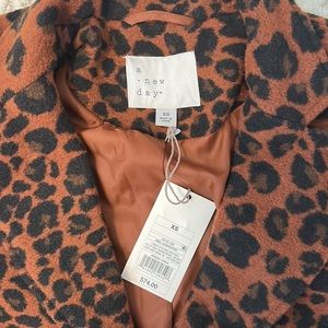 Cheetah print jacket